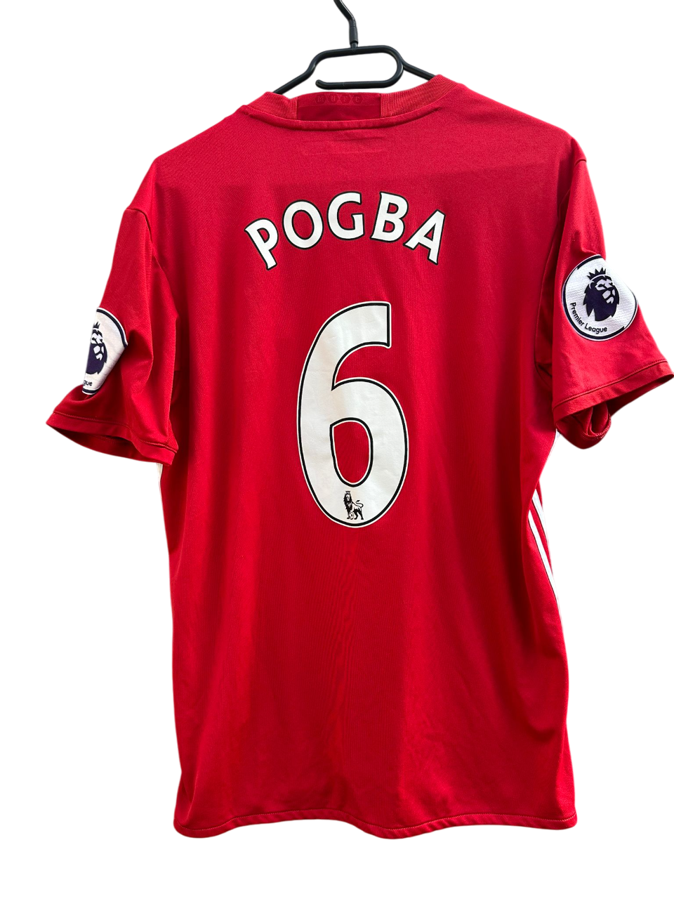2016/2017 Manchester United Domicile Floqué Pogba #6 (M)