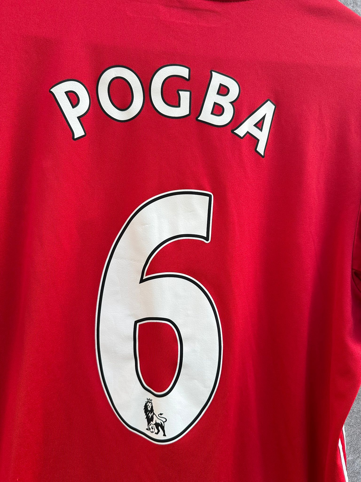 2016/2017 Manchester United Domicile Floqué Pogba #6 (M)