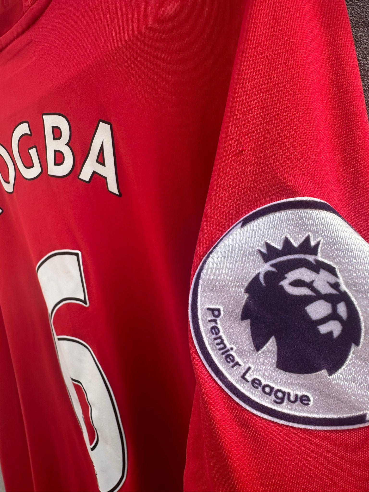 2016/2017 Manchester United Domicile Floqué Pogba #6 (M)