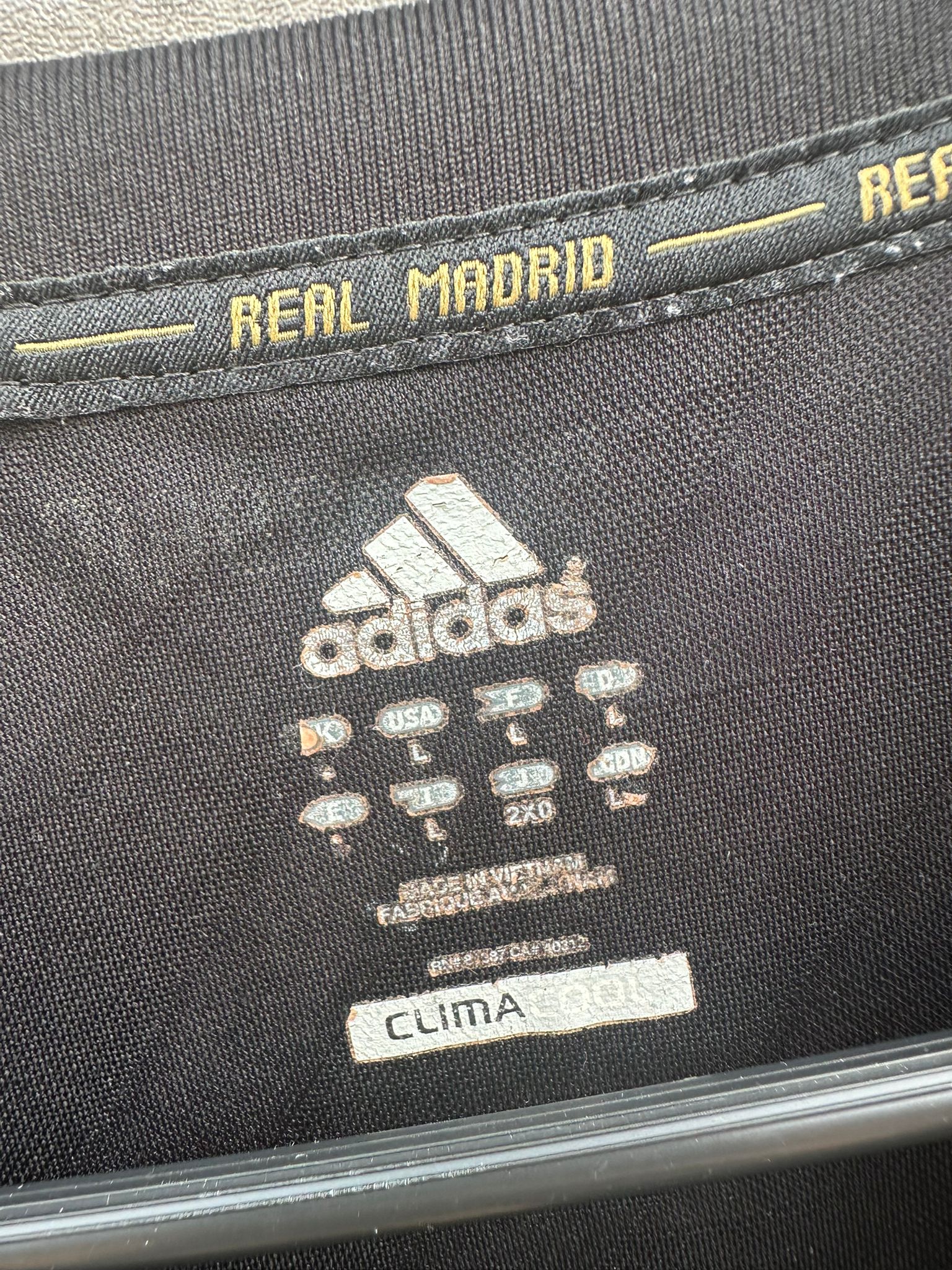 2011/2012 Real Madrid Extérieur (L)