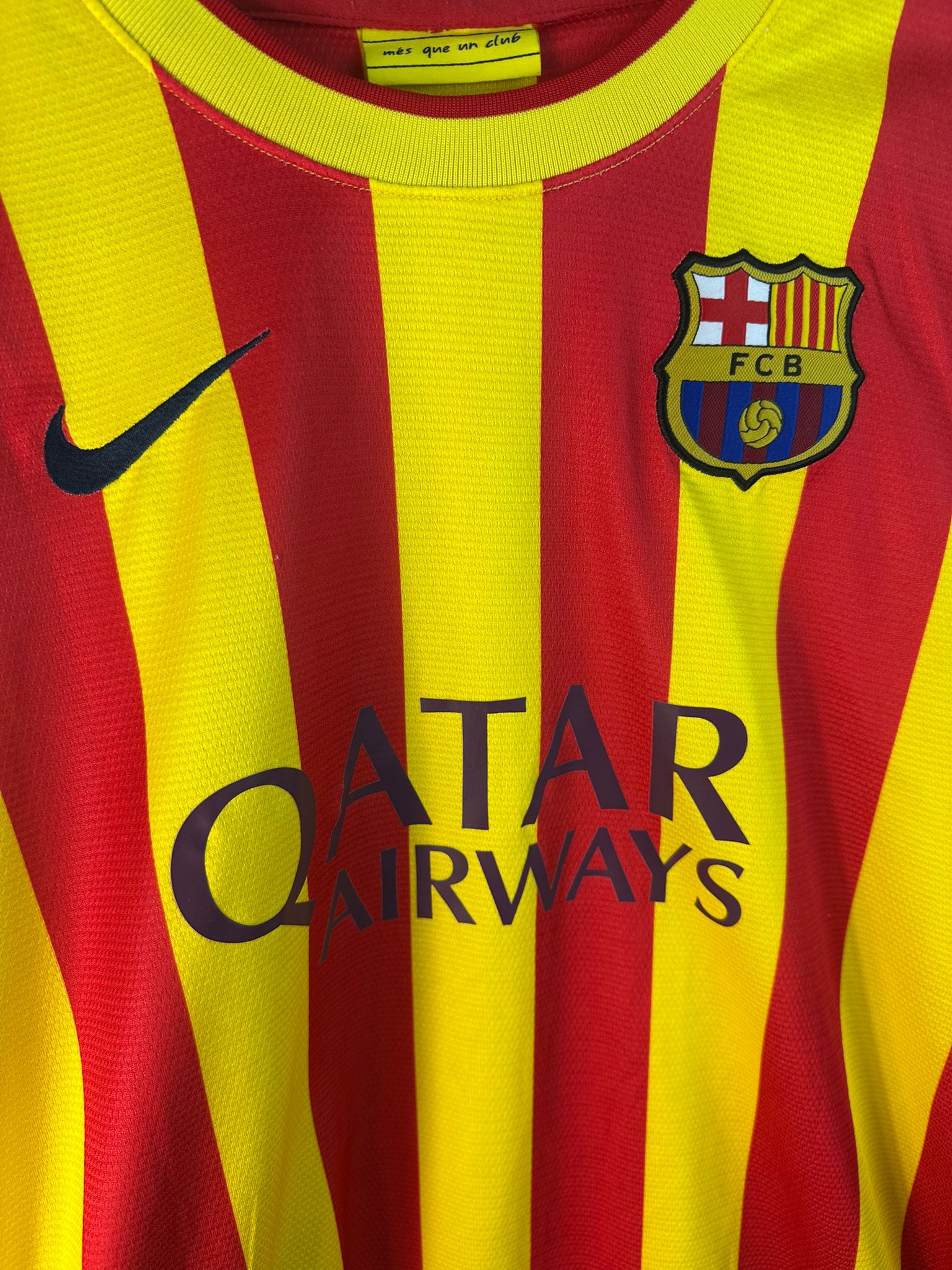 2013/2014 FC Barcelone Extérieur Floqué Neymar JR #11 (L)