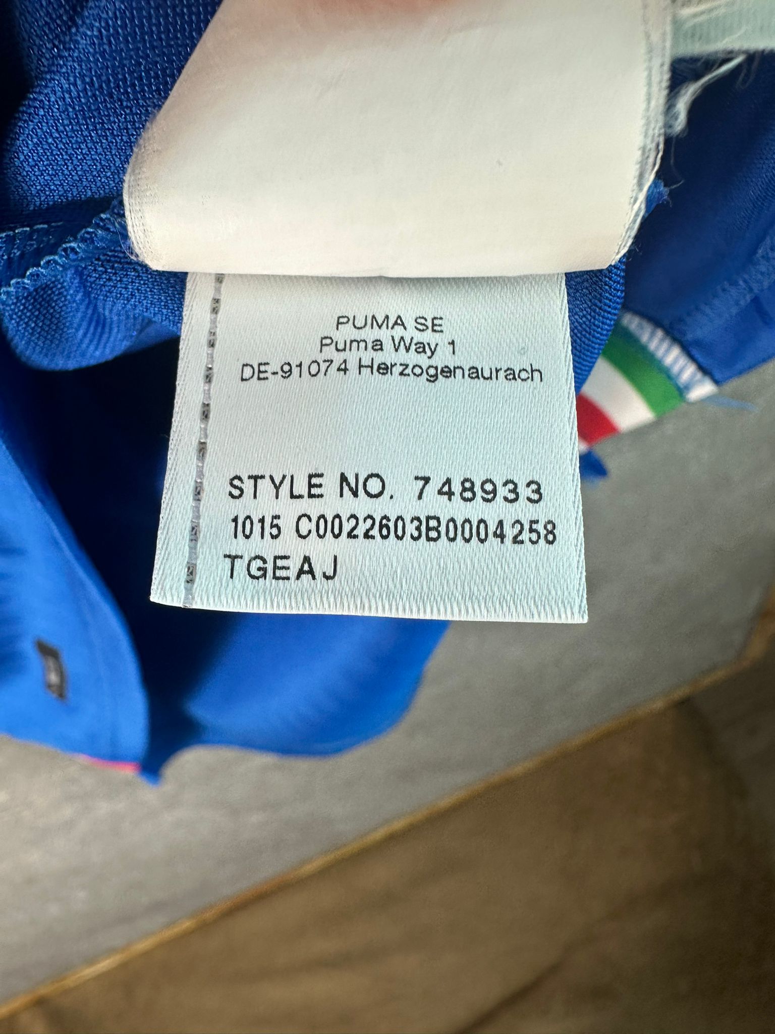 2016/2017 Italie Domicile (L)