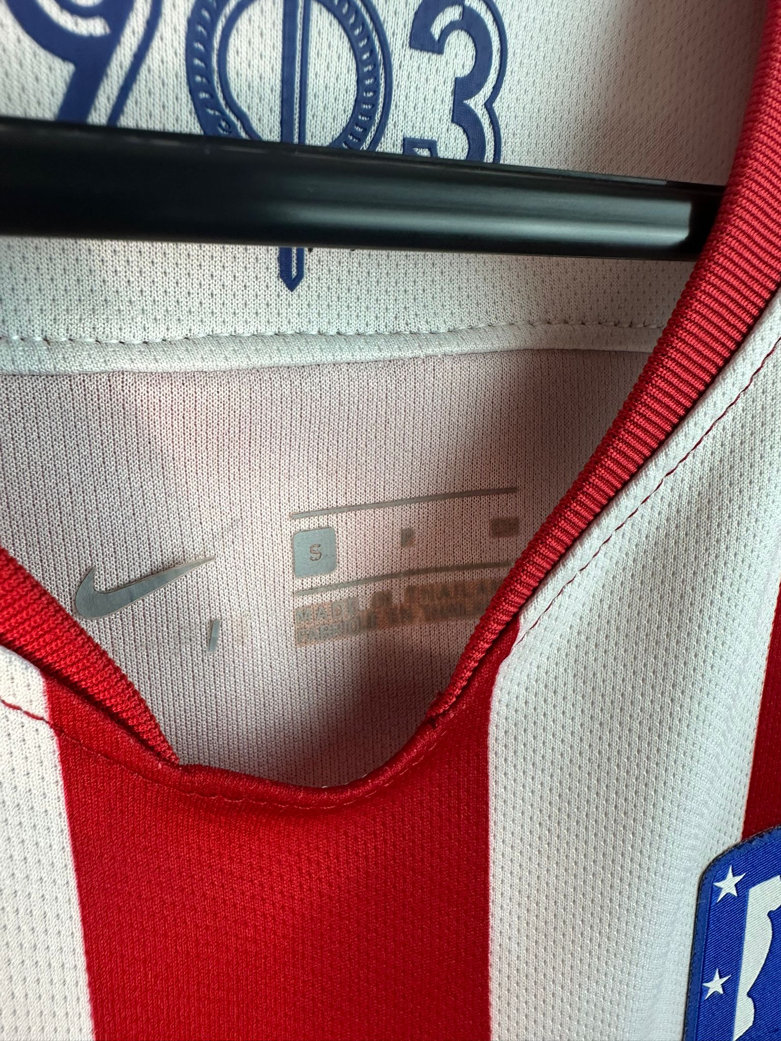 2020/2021 Atlético Madrid Domicile Floqué Joao Felix #7 (S)