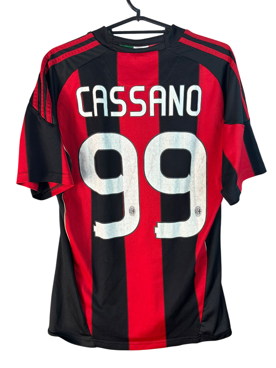 2010/2011 AC Milan Domicile Floqué Cassano #99 (S)