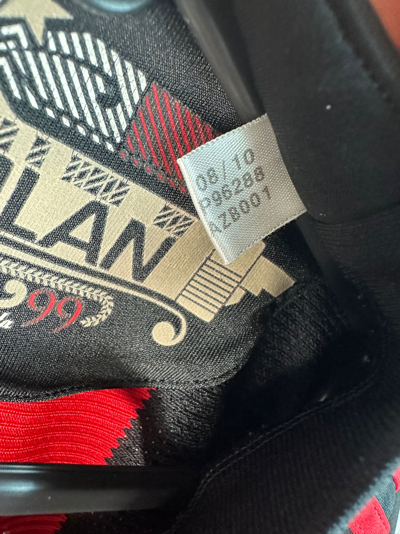 2010/2011 AC Milan Domicile Floqué Cassano #99 (S)