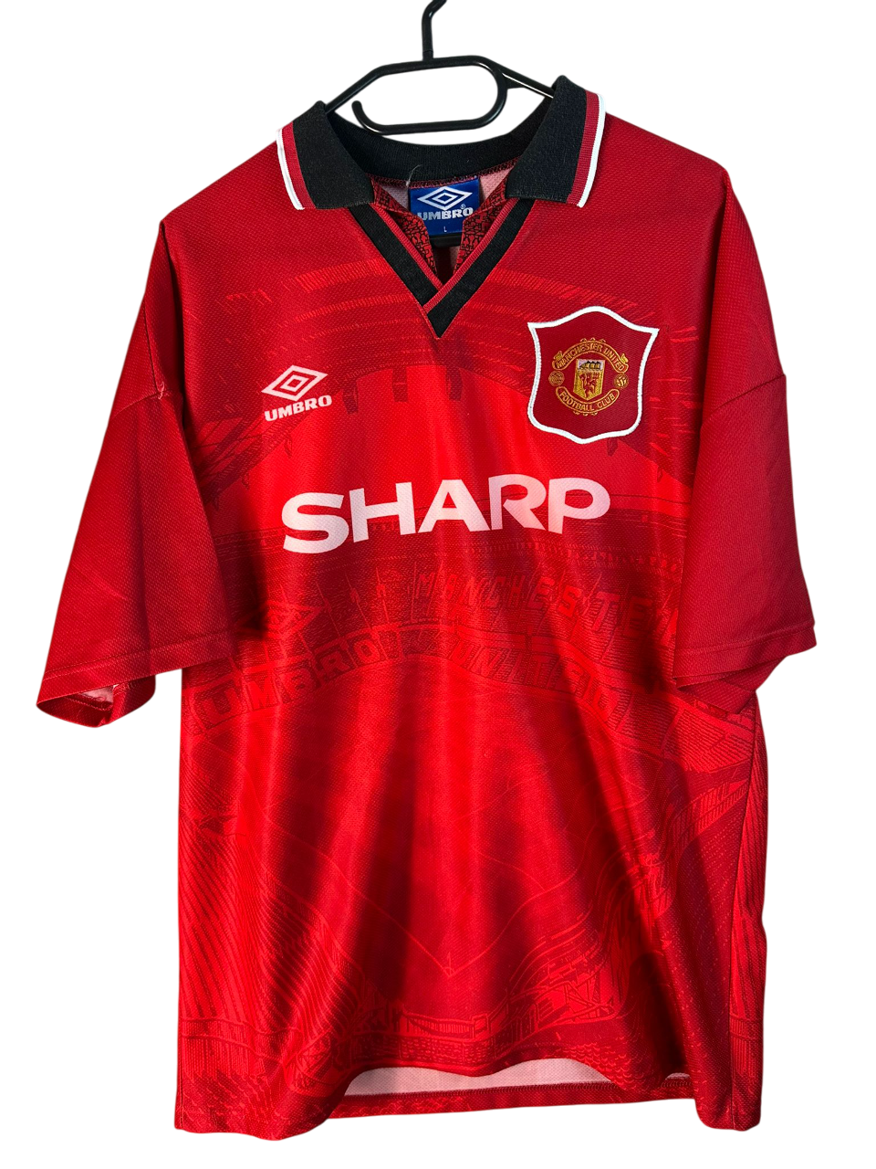 1994/1996 Manchester United Domicile Floqué Cantona #7 (L)