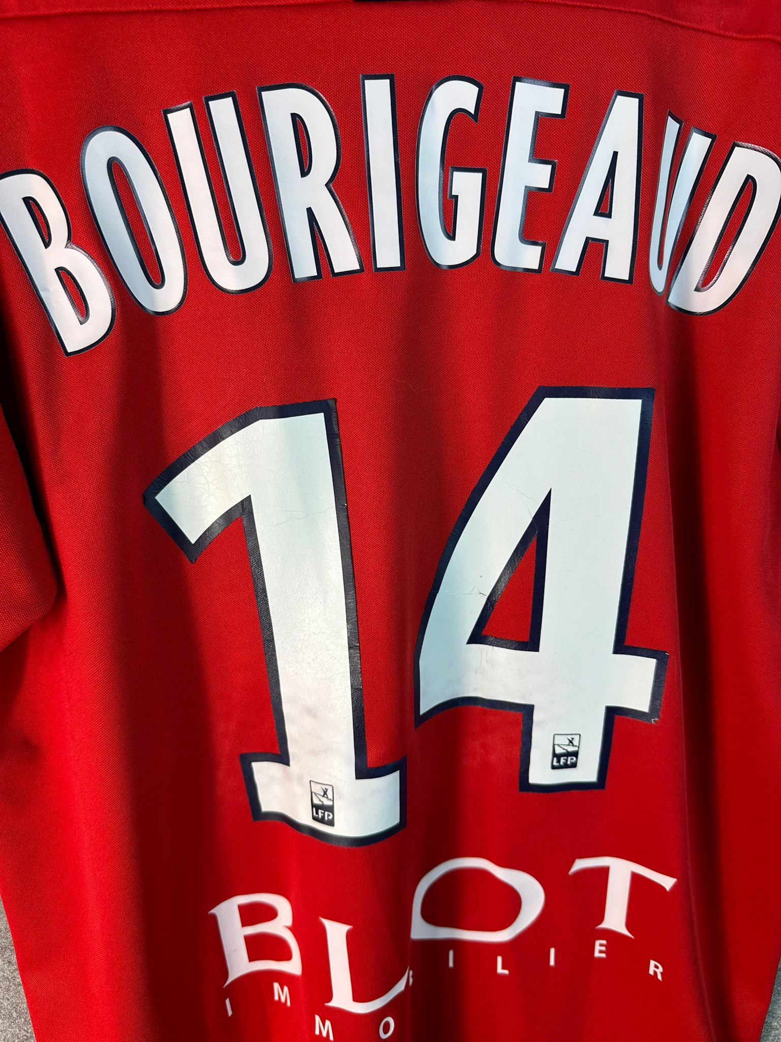 2019/2020 Stade Rennais Domicile Floqué Bourigeaud #14 [Porté] (M)