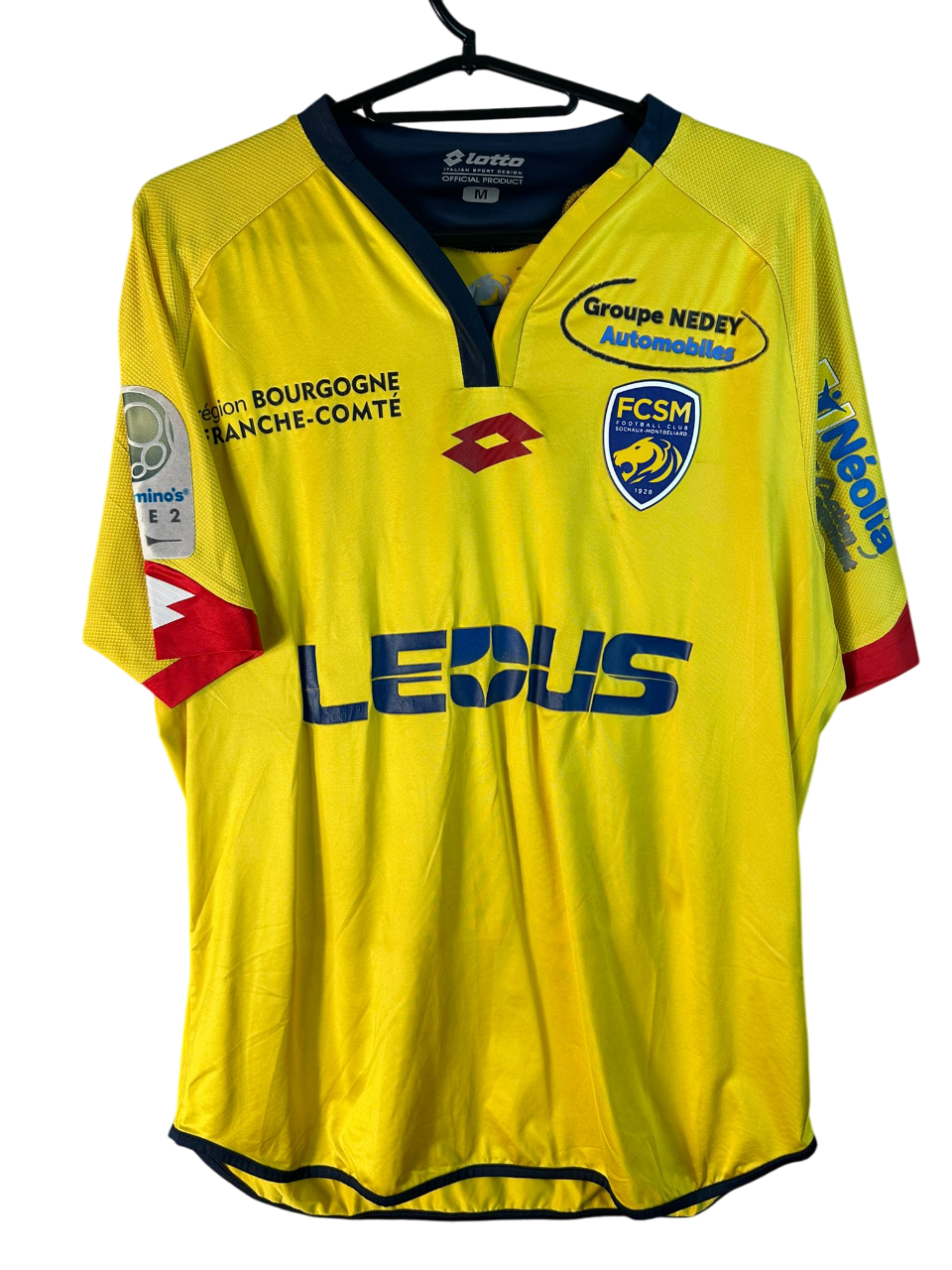 2015/2016 FC Sochaux Domicile Floqué Sao #10 [Porté] (M)