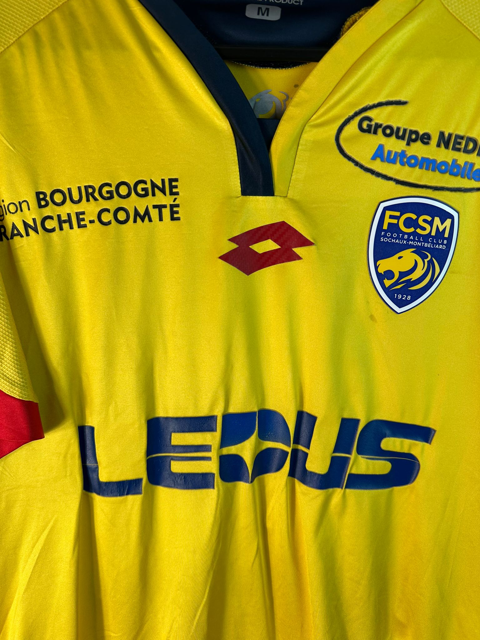 2015/2016 FC Sochaux Domicile Floqué Sao #10 [Porté] (M)