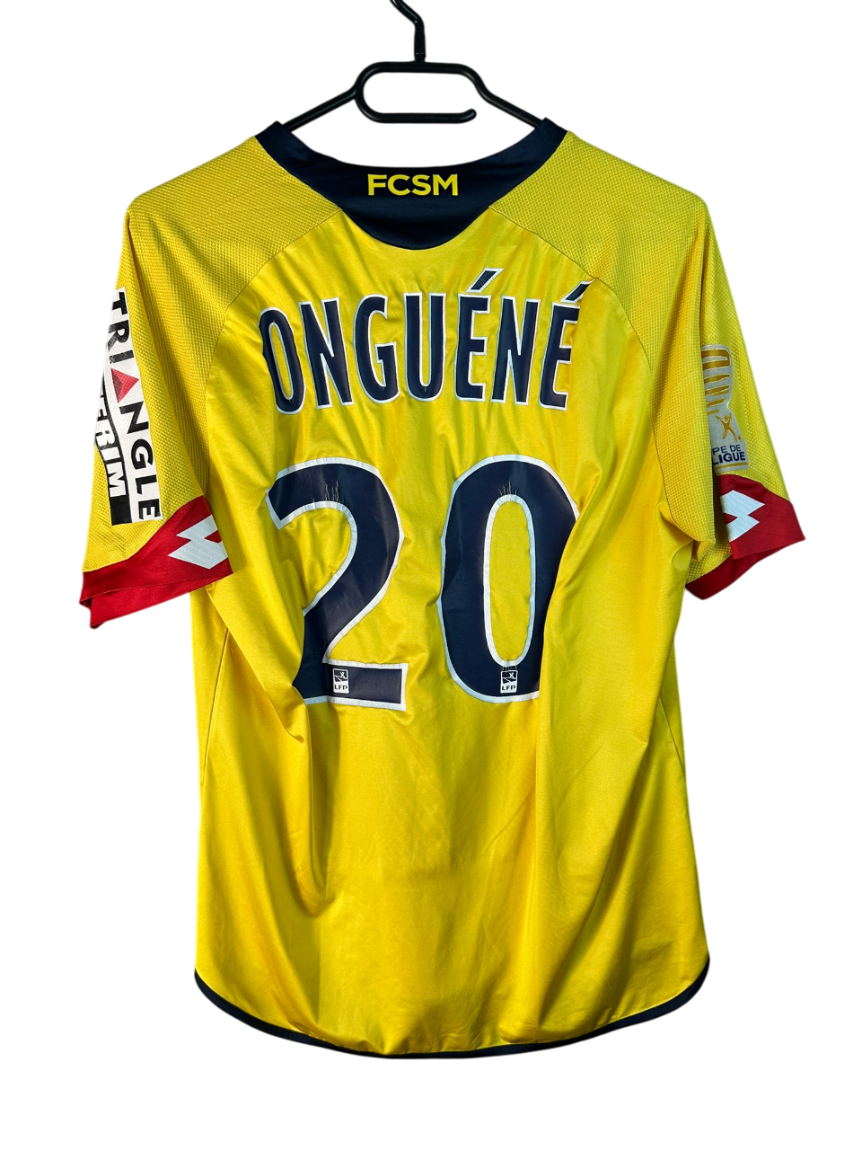 2016/2017 FC Sochaux Domicile Floqué Onguéné #20 [Porté] (M)