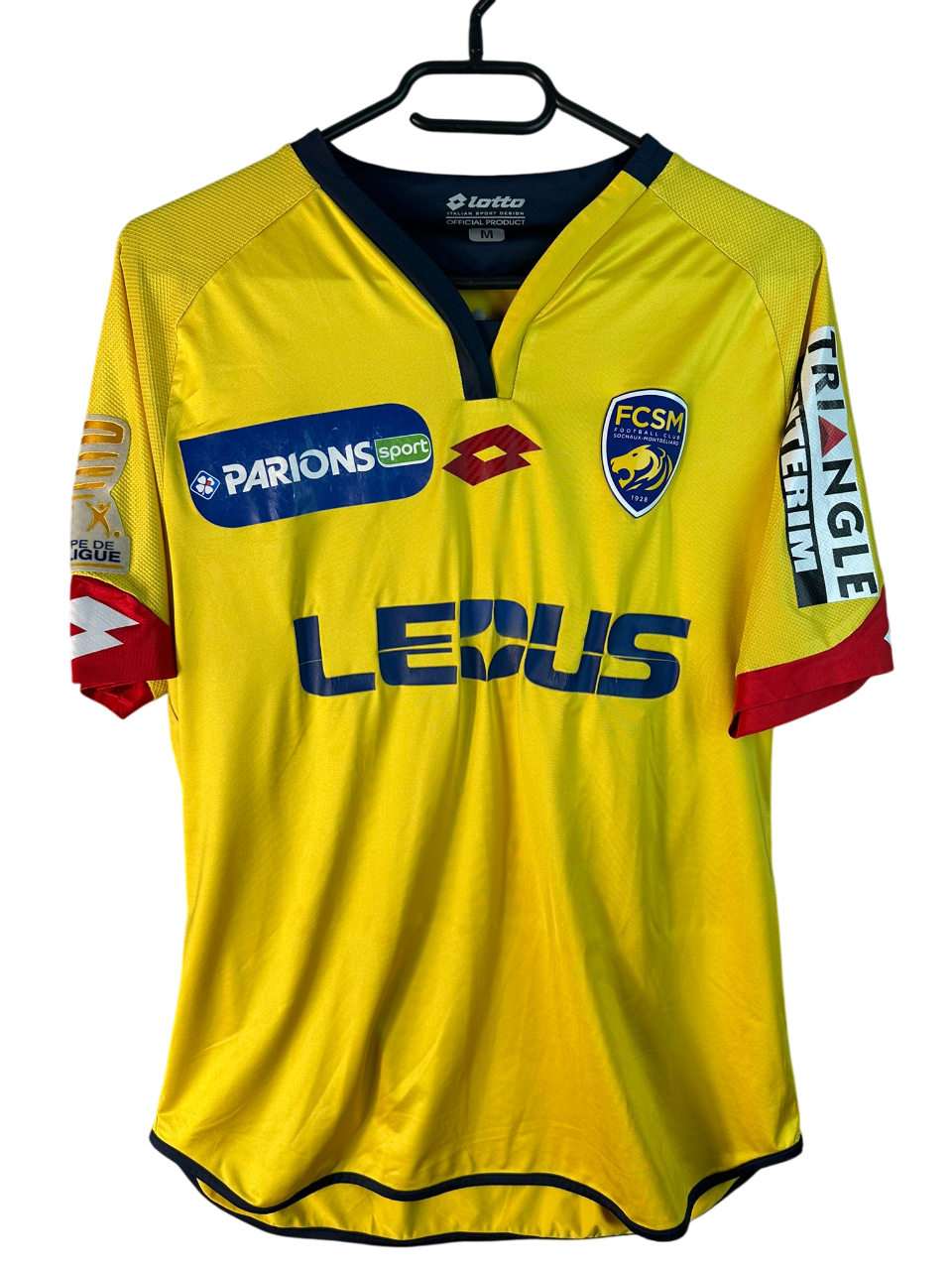 2016/2017 FC Sochaux Domicile Floqué Onguéné #20 [Porté] (M)