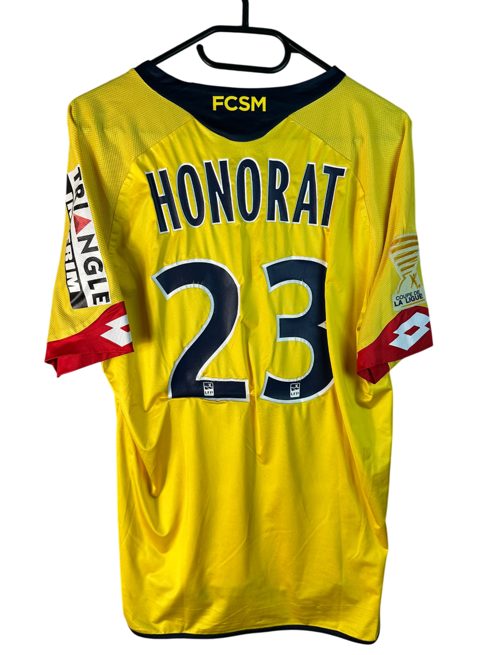 2016/2017 FC Sochaux Domicile Floqué Honorat #23 [Porté] (L)