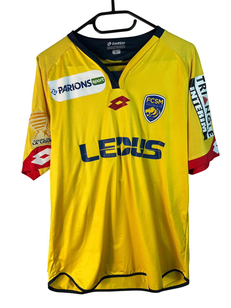 2016/2017 FC Sochaux Domicile Floqué Honorat #23 [Porté] (L)