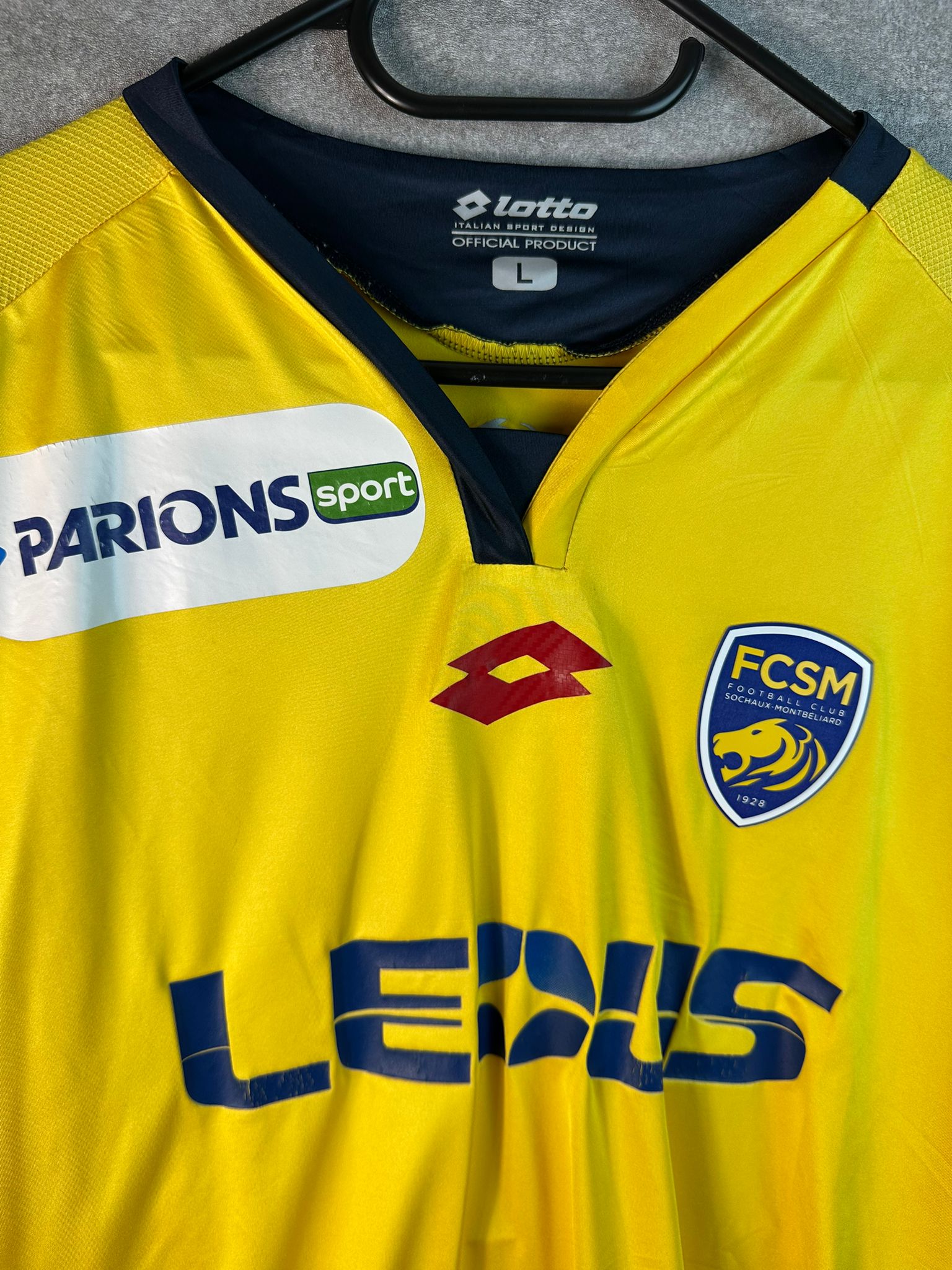 2016/2017 FC Sochaux Domicile Floqué Honorat #23 [Porté] (L)