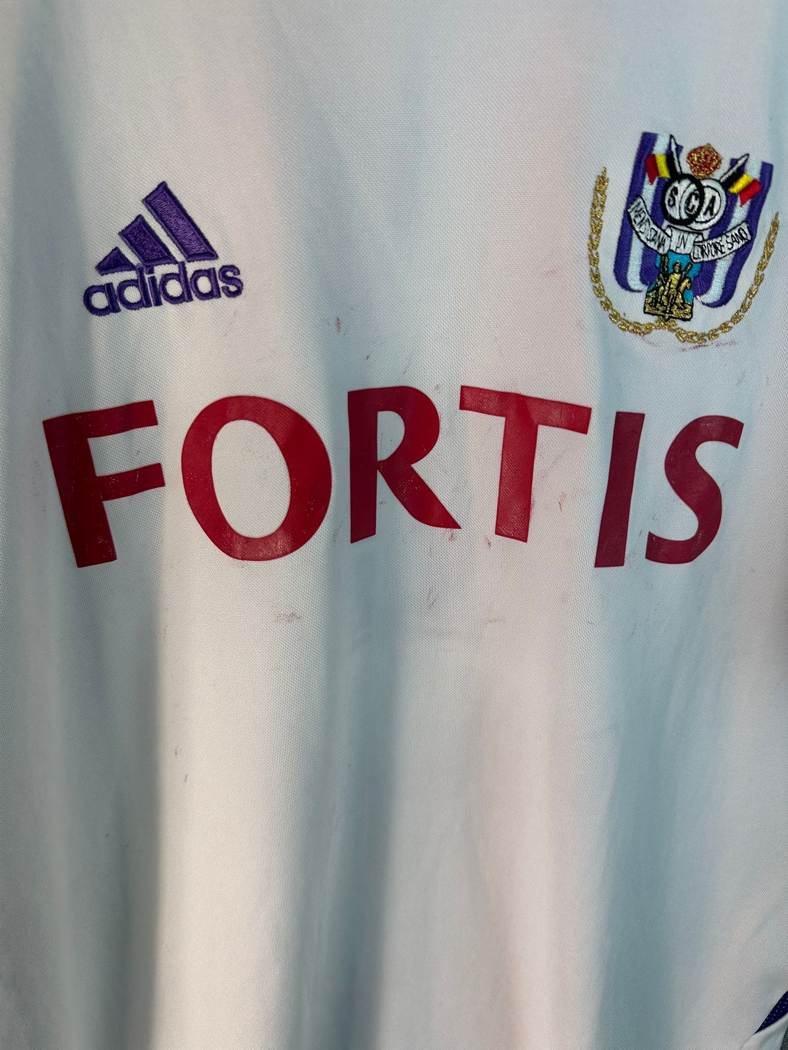 2004/2005 Anderlecht Floqué Ruby #11 (S)